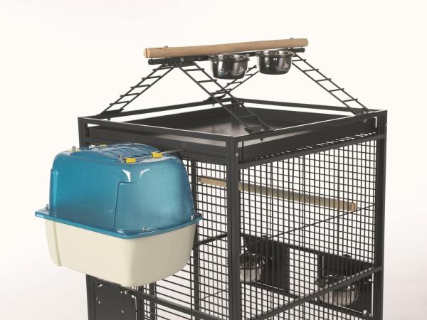 Papageien Badewanne - XL Badehaus für große Vögel z.B. Graupapagei, Kakadu, Großsittiche etc.